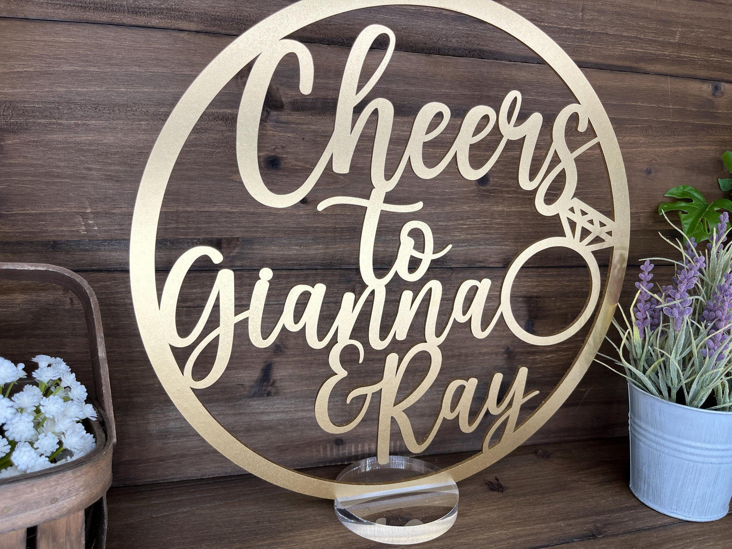 Engagement Centerpiece