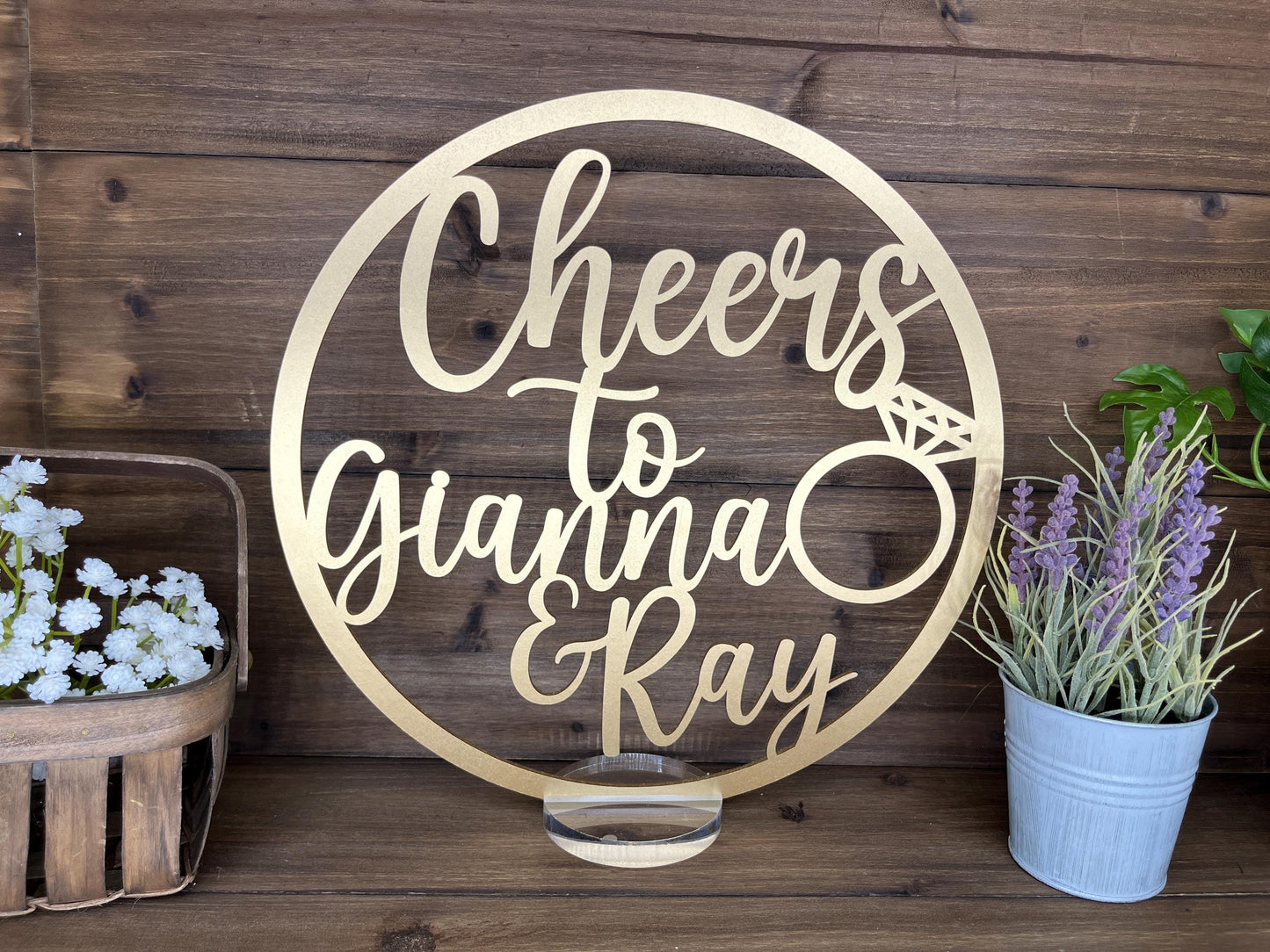 Engagement Centerpiece