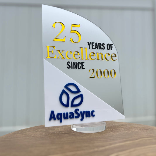 Banquet Centerpiece Frosted two tone