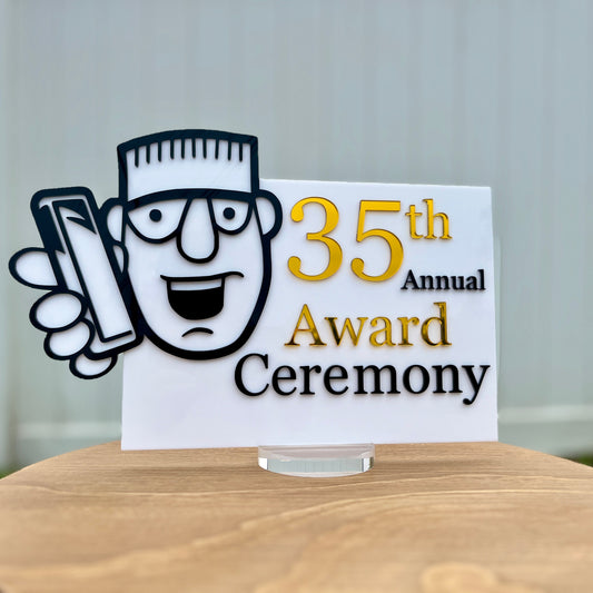 Custom Acrylic Centerpiece