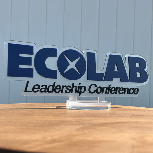 Custom Acrylic Centerpiece Text only