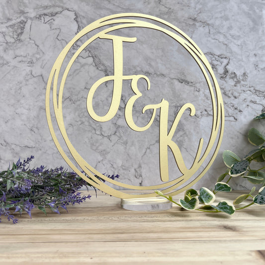 engagement wedding centerpiece