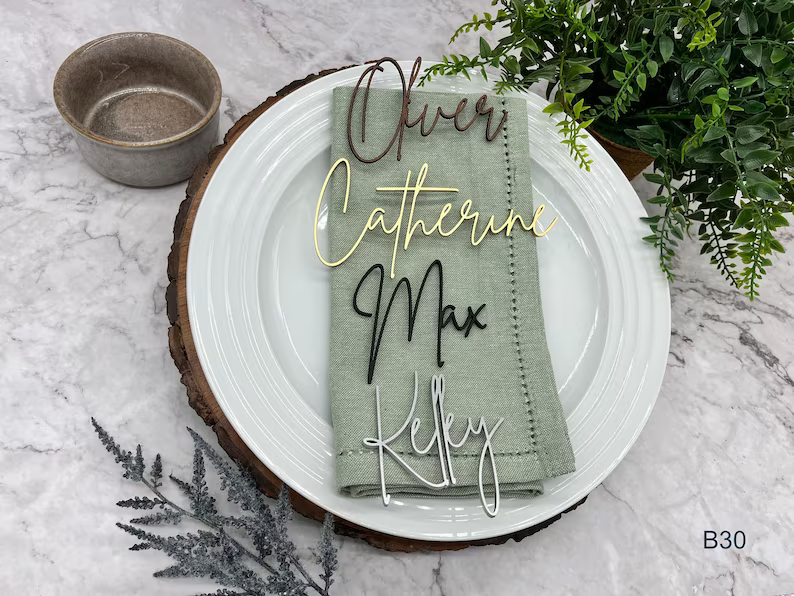 Elegant Wedding names