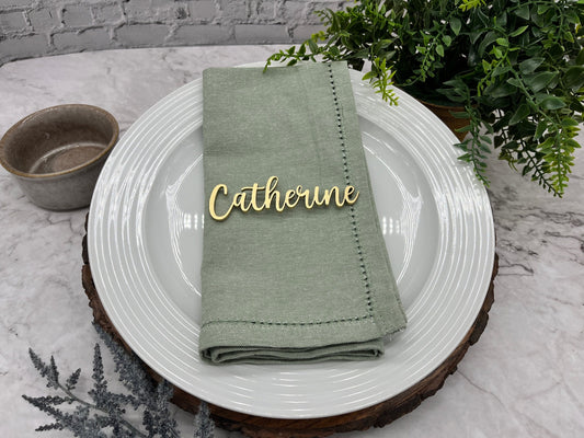 Personalized name tag