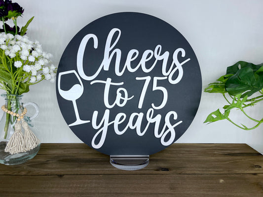 Cheers to 75 years