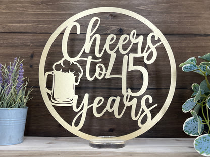 Cheers to the years (Beer)