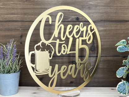 Cheers to the years (Beer)
