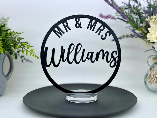 Mr and Mrs Centerpiece